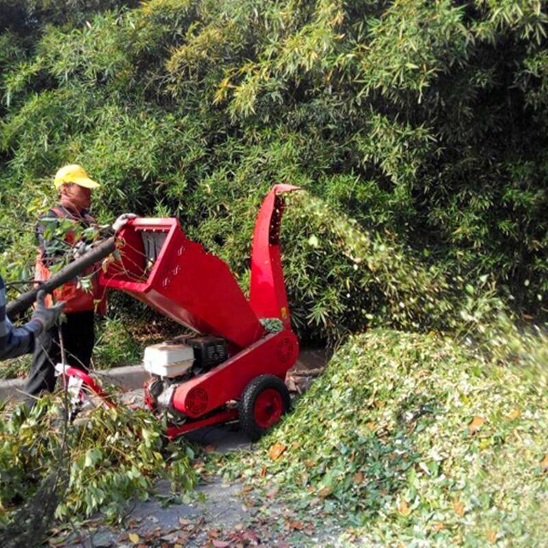 移動式樹枝粉碎機